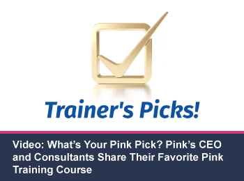 Pink consultants share theirfavorite pink training course banner